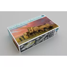   Trumpeter Sd.Kfz. 9 18 t nehéz vontató + 8,8 cm Flak – 1:35 légvédelmi löveg makett