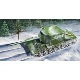   Trumpeter szovjet Su-100U páncélvadász – 1:35 harcjármű makett