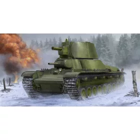  Trumpeter szovjet T-100Z nehéz harckocsi – 1:35 harcjármű makett