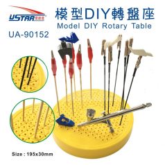   U-STAR Festőcsipesz készlet műanyag forgatható tartóval (Model DIY Rotary table 13 in 1) UA90152