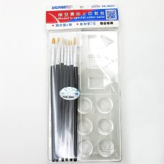   U-STAR Ecset és paletta készlet (Painting Brush ＆ Color Palette Set 10 in 1) UA90251