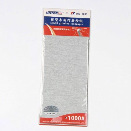 U-STAR 1000-es finomságú öntapadós csiszolópapír Self-Adhesive Abrasive Paper Kit (4 in 1, #1000) UA91611