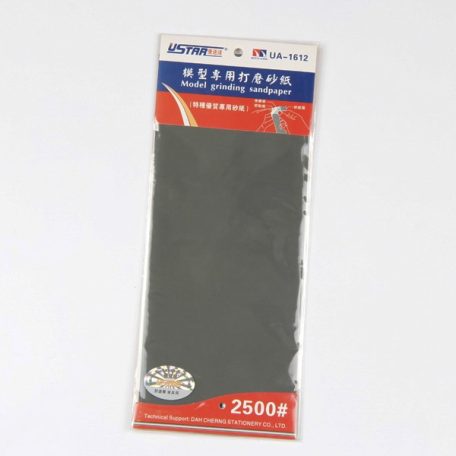 U-STAR 2500-as finomságú öntapadós csiszolópapír (Self-Adhesive Abrasive Paper Kit 4 in 1 #2500) UA91612