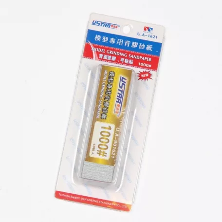 U-STAR 1000-es finomságú öntapadó mini csiszoló szett Mini Self-Adhesive Abrasive Paper Kit (40 in 1, #1000) UA9121