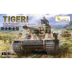   Vespid Models Tiger I Early Production (Lucky Tiger special edition) makett 1:72 (VS720018)
