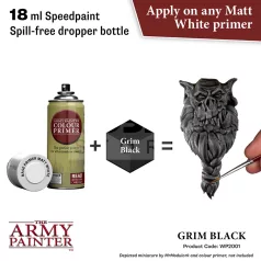   The Army Painter Speedpaint 2.0 Grim Black akrilfesték WP2001
