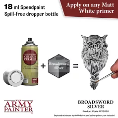   The Army Painter Speedpaint 2.0 Broadsword Silver akrilfesték WP2030