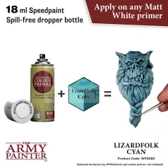   The Army Painter Speedpaint 2.0 Lizardfolk Cyan akrilfesték WP2082