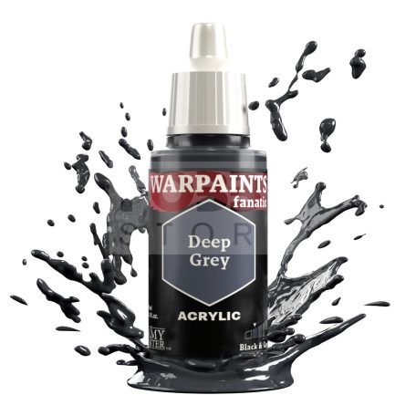 The Army Painter Warpaints Fanatic: Deep Grey 18 ml-es akrilfesték WP3002