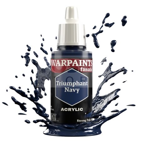 The Army Painter Warpaints Fanatic: Triumphant Navy 18 ml-es akrilfesték WP3019