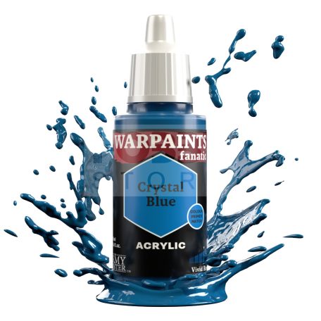The Army Painter Warpaints Fanatic: Crystal Blue 18 ml-es akrilfesték WP3028