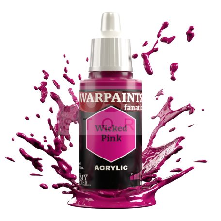 The Army Painter Warpaints Fanatic: Wicked Pink 18 ml-es akrilfesték WP3121