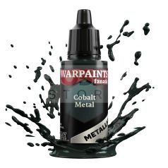   The Army Painter Warpaints Fanatic Metallic: Cobalt Metal 18 ml-es akrilfesték WP3194