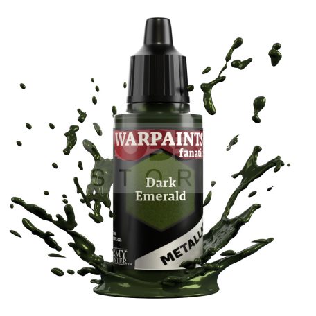 The Army Painter Warpaints Fanatic Metallic: Dark Emerald 18 ml-es akrilfesték WP3196