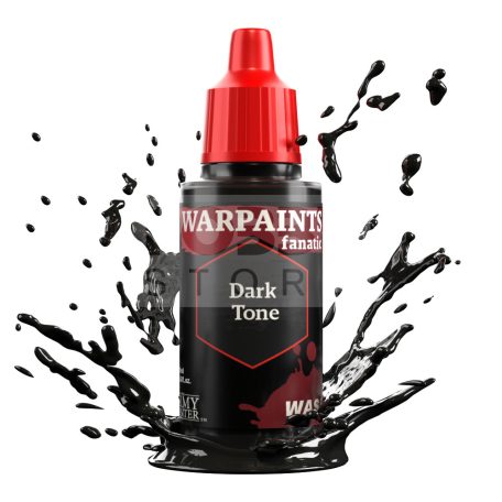 The Army Painter Warpaints Fanatic Wash: Dark Tone 18 ml-es wash (bemosó) WP3199