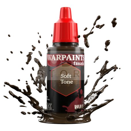 The Army Painter Warpaints Fanatic Wash: Soft Tone 18 ml-es wash (bemosó) WP3201