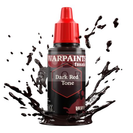 The Army Painter Warpaints Fanatic Wash: Dark Red Tone 18 ml-es wash (bemosó) WP3205