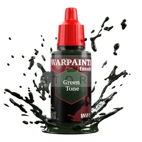 The Army Painter Warpaints Fanatic Wash: Green Tone 18 ml-es wash (bemosó) WP3208