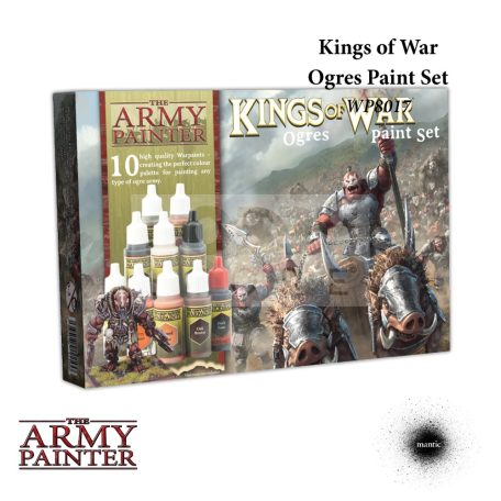 The Army Painter- Kings of War Ogres Paint Set (festék szett)