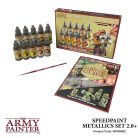 The Army Painter - SPEEDPAINT METALLICS PAINT SET 2.0- festékszett WP8062