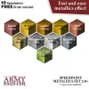 The Army Painter Speedpaint Metallics Paint Set 2.0