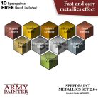 The Army Painter - SPEEDPAINT METALLICS PAINT SET 2.0- festékszett WP8062