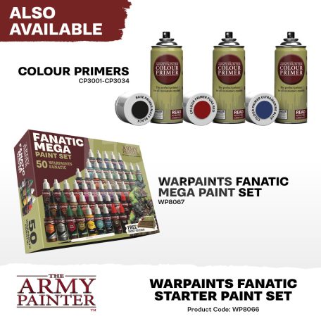 The Army Painter-Warpaints Fanatic: Starter Set-kezdő festékszett WP8066