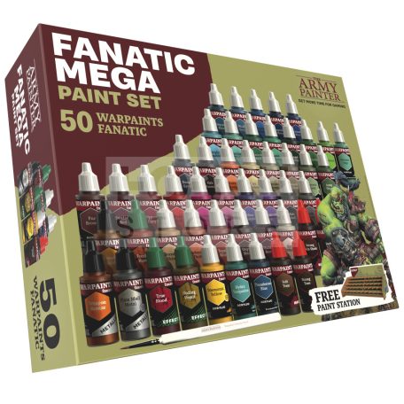 The Army Painter-Warpaints Fanatic: Mega Set- festékszett WP8067