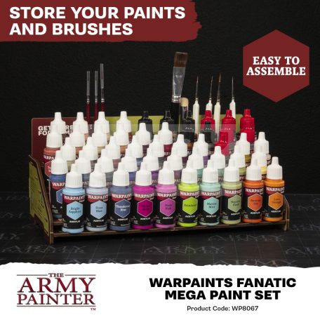 The Army Painter-Warpaints Fanatic: Mega Set- festékszett WP8067
