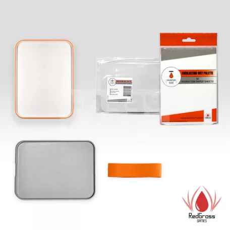 REDGRASSGAMES Wet Palette Painter Lite - vizes paletta szett WPP12LITE