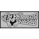 Eduard Accessories Bf109F/G Schablone große Flecken - álcázófestés-maszk