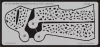 Eduard Accessories Bf-109ESmall Blotch mask-etch - álcázófestés-maszk