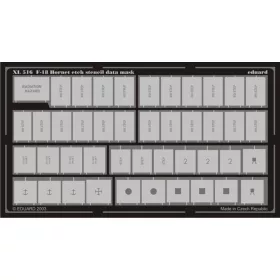 Eduard Accessories F-18 Hornet - kabin- és ablakmaszk