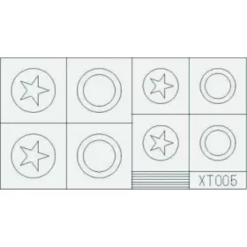   Eduard Accessories US Stars large - amerikai csillagjelzés-festő maszk