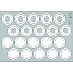   Eduard Accessories M-113 wheel mask - kerék-/futógörgő-festő maszk