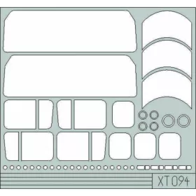 Eduard Accessories Faun SLT 56 - kabin- és ablakmaszk