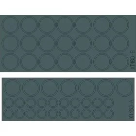   Eduard Accessories M-26 wheel masks for Hobby Boss - kerék-/futógörgő-festő maszk