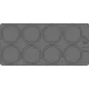 Eduard Accessories RSO Pak 40/4 75mm wheel masks for Dragon - kerék-/futógörgő-festő maszk