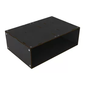   Green Stuff World Stackable Hollow Storage Module with magnets – Black – mágneses üres MDF hobby tárolómodul