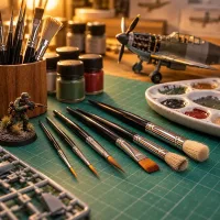 Makett- és figurafestő ecsetek
