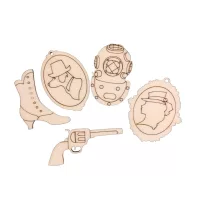 Fafigurák - Steampunk