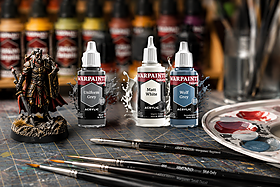 The Army Painter Warpaints Fanatic használata – árnyékolás és highlight Flexible Triad színekkel