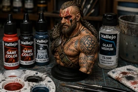 Tetoválások és harci arcfestés figurákon – tinta, warpaint és természetes bőrhatás