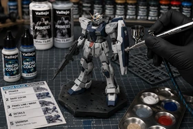 Vallejo Mecha Color használata – tartós festés Gundam és sci-fi makettekhez