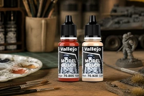 Vallejo Model Color használata – ecsetes festés makettekhez és figurákhoz