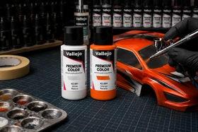 Vallejo Premium RC Color használata – tartós airbrush festés
