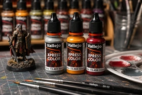 Vallejo Xpress Color használata – gyors figurafestés lépésről lépésre
