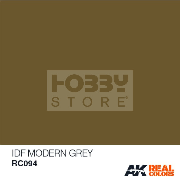 AK-Interactive Real Color - festék - IDF Modern Grey - RC094