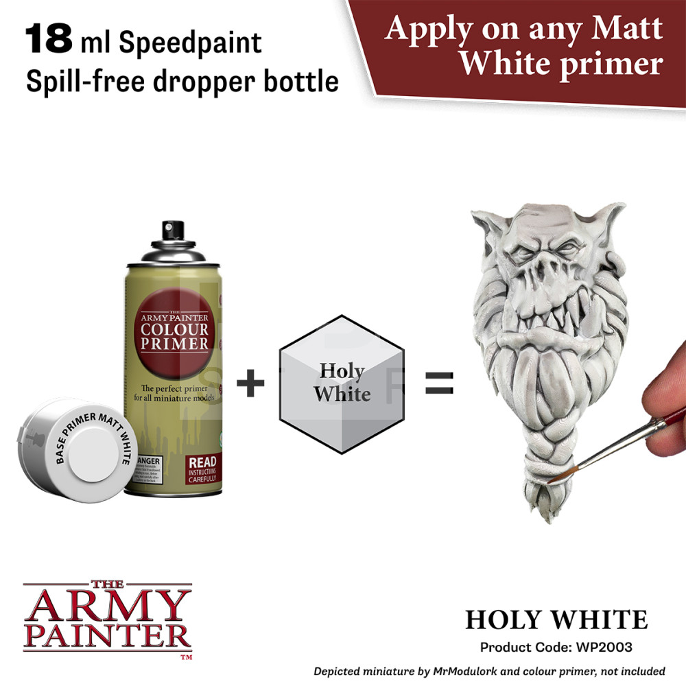 The Army Painter Speedpaint 2.0 Holy White akrilfesték WP2003