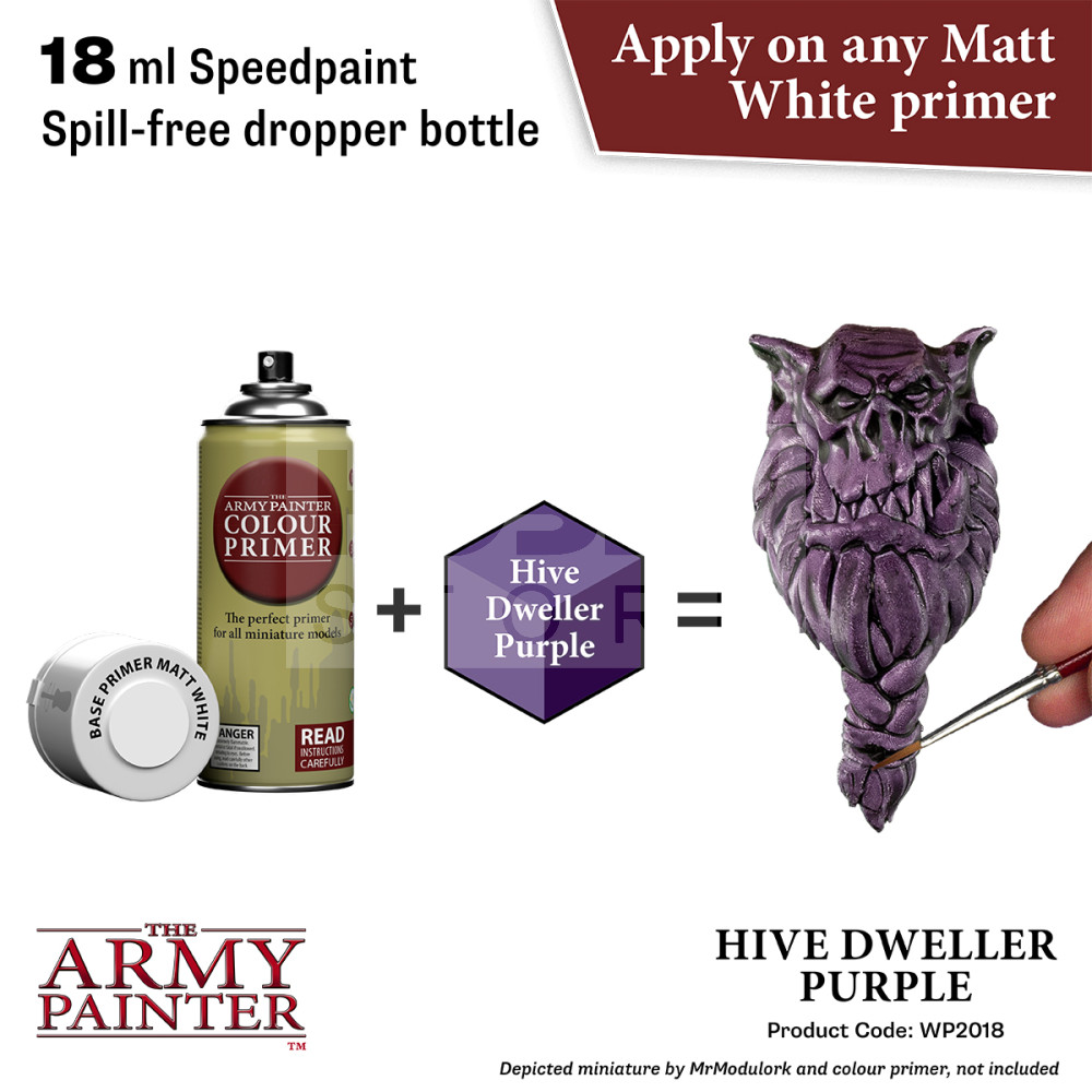 The Army Painter Speedpaint 2.0 Hive Dweller Purple akrilfesték WP2018